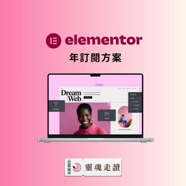 Elementor pro 年訂閱方案